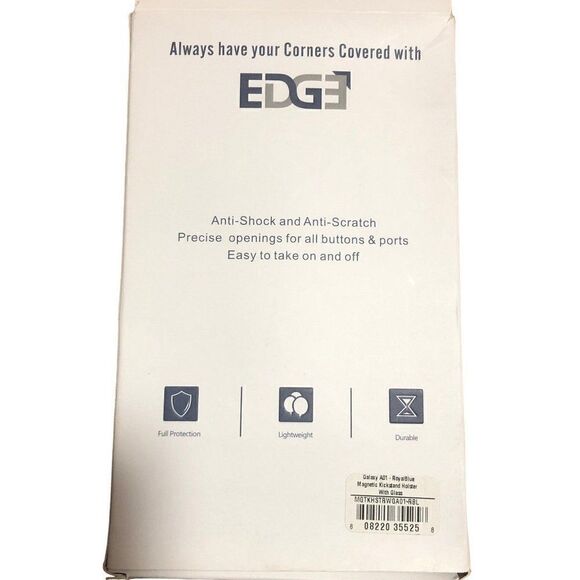 EDGE Galaxy A01 Black Pro Shield Holster Series Phone Case - Picture 3 of 3